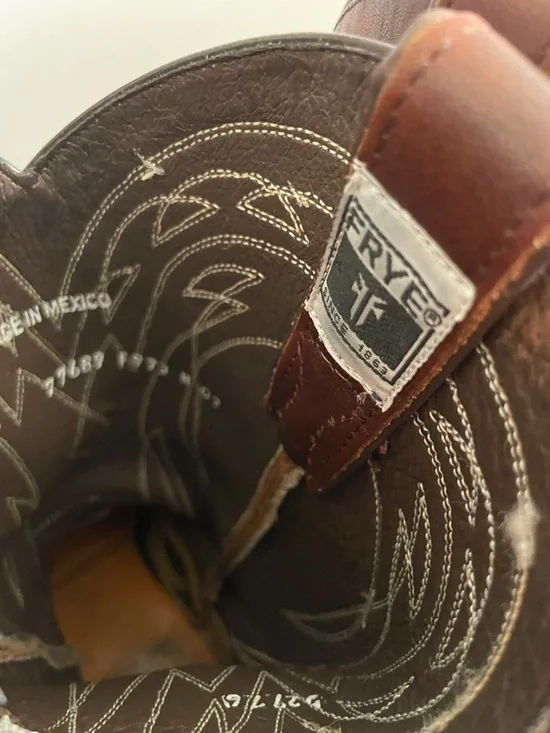 Frye Women’s Cowboy Boots - Picture 7 of 9